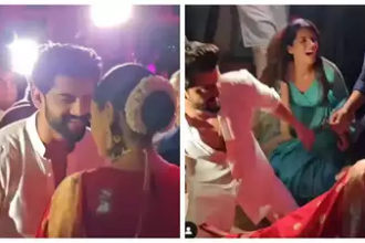 Sonakshi Sinha Zaheer Iqbal Marriage Sonakshi-Zaheer did a romantic dance after marriage, cut the wedding cake, video is going viral